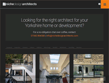 Tablet Screenshot of nichedesignarchitects.com